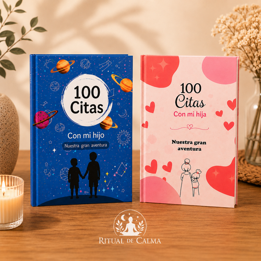 "Antes de que crezcan" - Mejora el vínculo con tus hijos/as en 100 citas, incluye ambos